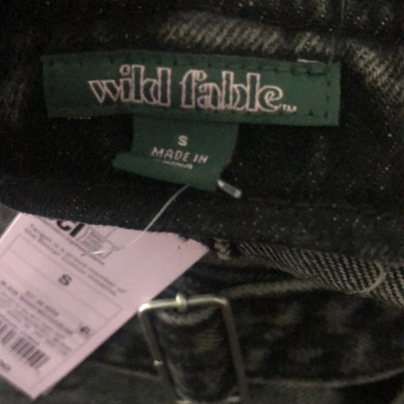 Wild Fable Women's Denim Pinafore Dress - Picture 6 of 11